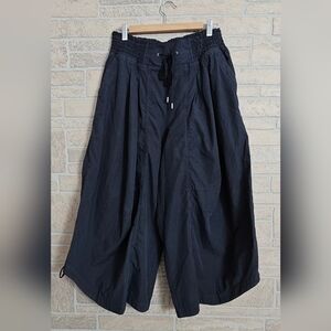 Anthropologie Ruched Poplin Parachute Pants Medium